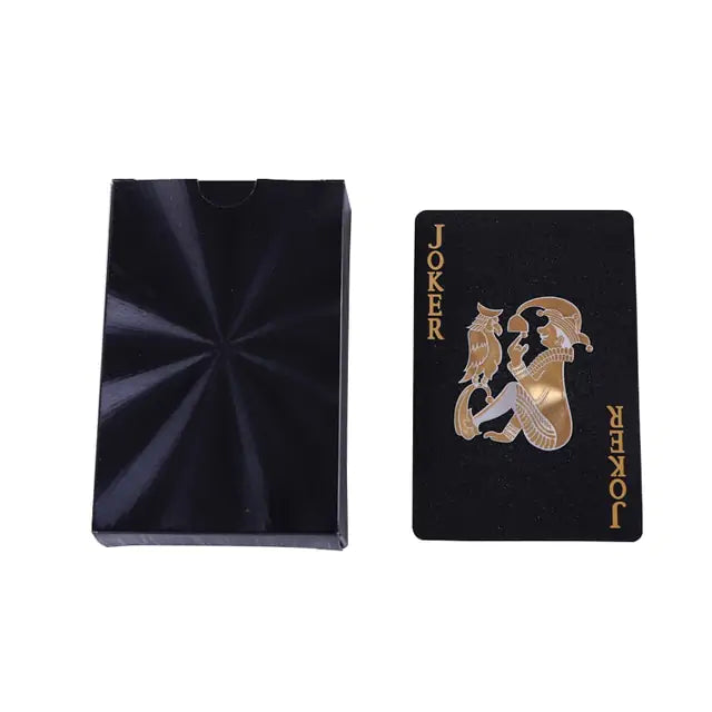 Black Gold Playing Cards