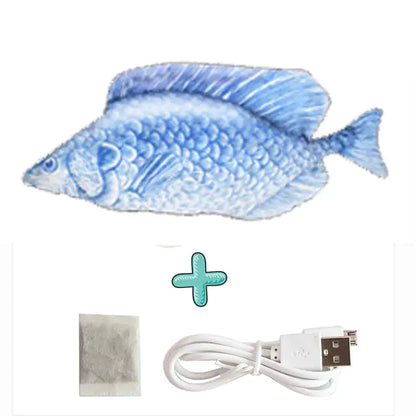 Cats USB Charger Interactive Toy Fish