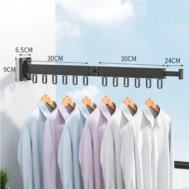 Retractable Cloth Drying Rack