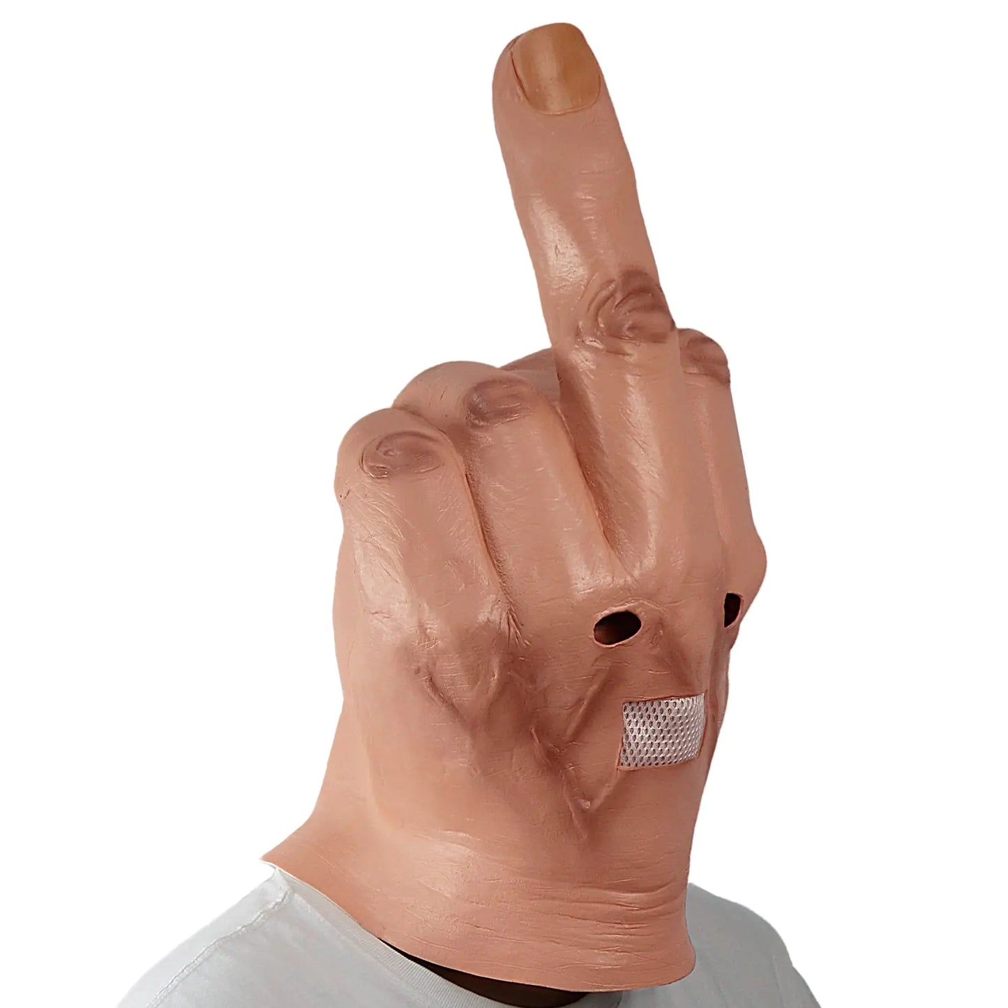 Middle Finger Halloween Full Head Mask