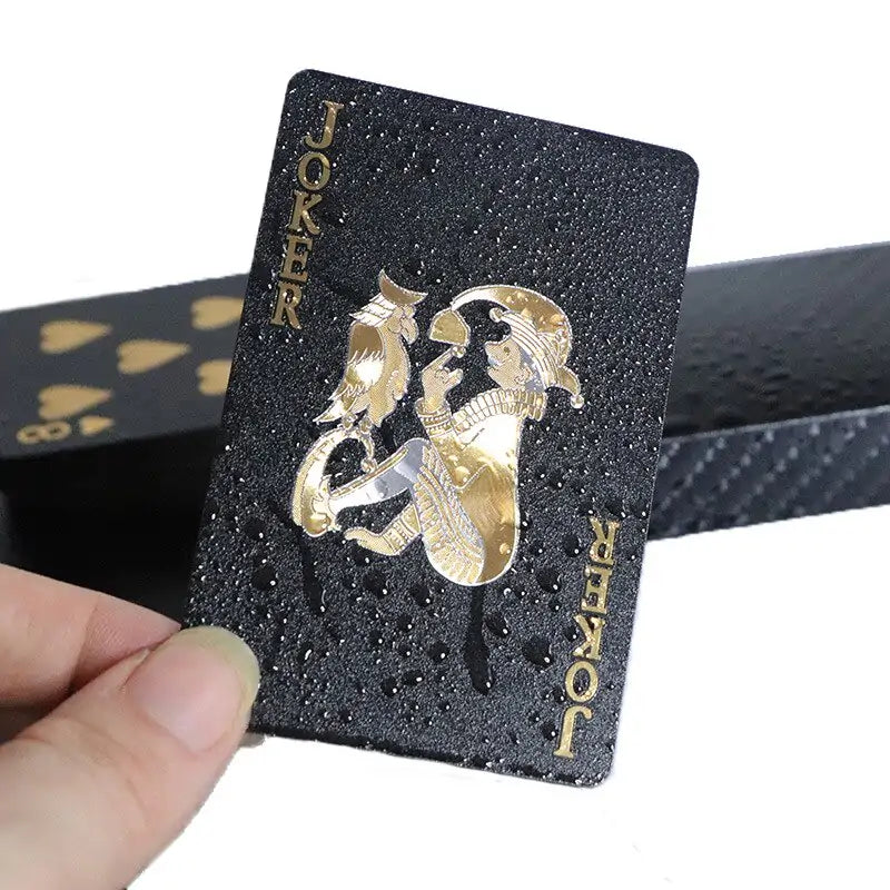 Black Gold Playing Cards