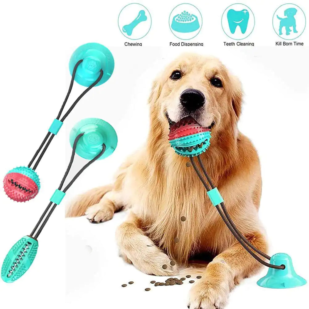 Silicone Suction Cup Dog Toy